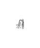 Kashiko Cubic Drop Ribbon Ear Cuff