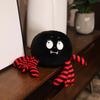 Halloween Ghost Pumpkin Plush Toy With Soft Short Hair For Holiday Decorations And Kids