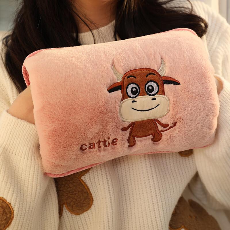 Electric Plush Hot Water Bottle Hand Warmer