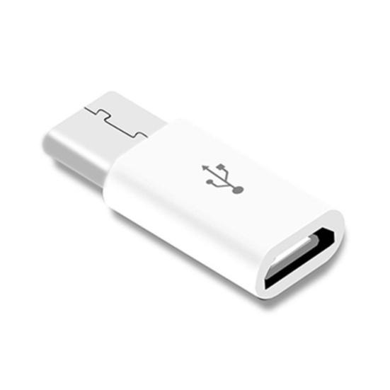 2 Stück Micro USB Buchse auf USB 2 5Pin Typ C 3.1 Stecker Daten