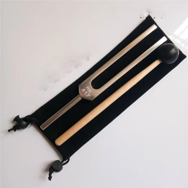Multiple Frequencies Silver Tuning Fork Aluminum Sound Healing Therapy Resonance Tuning Forks for Healing Musical Instrument Percussion