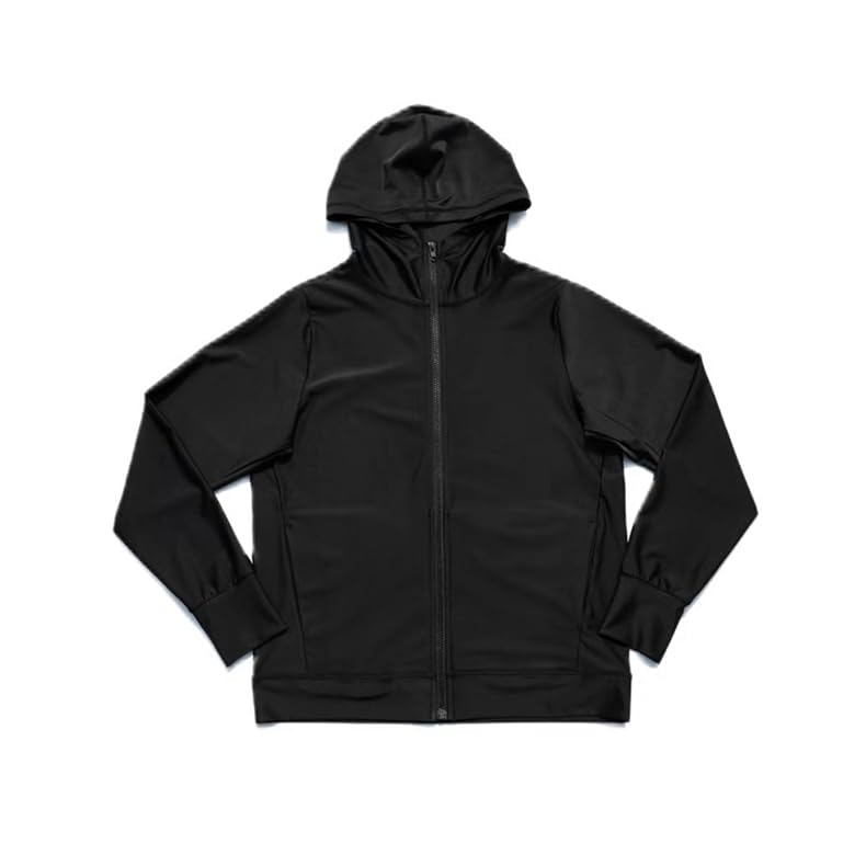 

[KOUKOUCOCO] Women s UV-Cut Rash Guard with Quick-Drying Cooling Material (JP, Alphabet, M, Black)