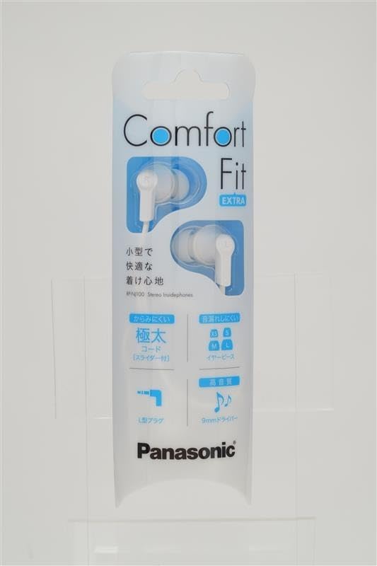 

Panasonic Headphones Stereo In-Ear White/Black RP-NJ100S1-W білий