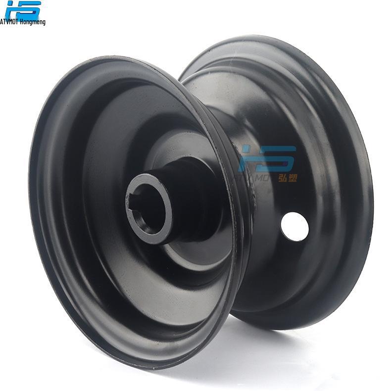 ATV Beach Car 4-inch Steel Rims and Tires for Small Four-Wheel Karts