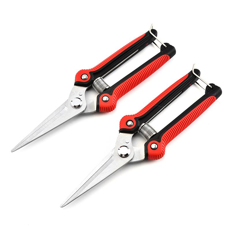 

Stainless Steel Multi functional Fruit Picking and Garden Pruning Shears PP bag