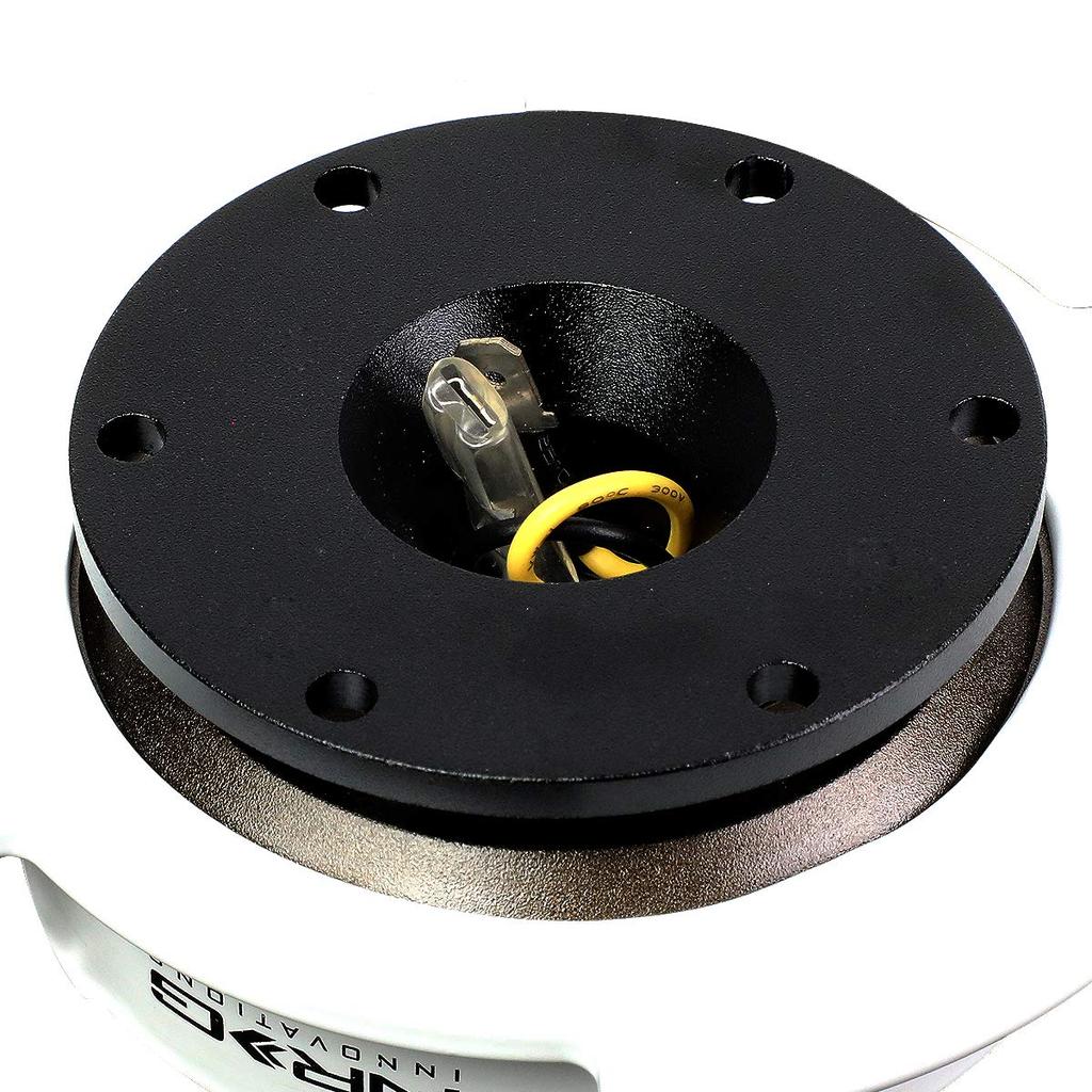 NRG Innovations Quick Release Kit your body White Ring with Finger Grooves SRK-250BK-WT (Choose color) /