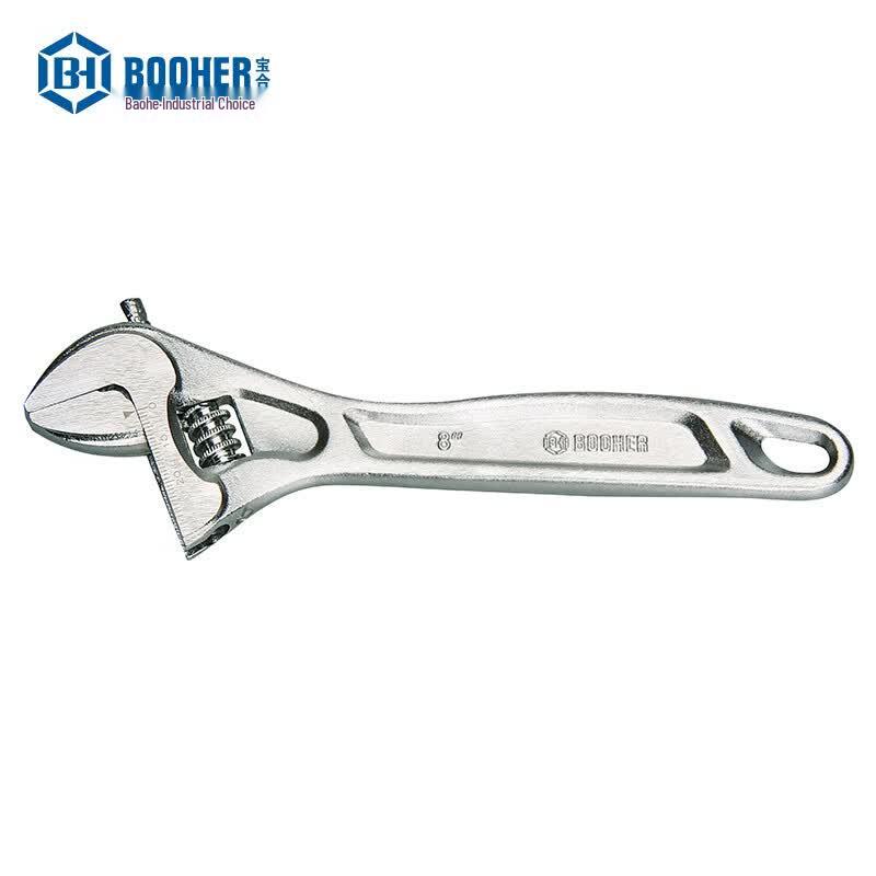 BOOHER CrV Steel Adjustable Wrench