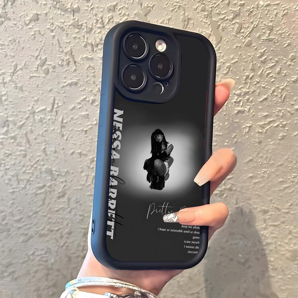 

Nessa Barrett Singer Phone Case For IPhone 17 Pro Max 16 15 14 Pro Max IPhone 13 Pro Max 11 Plus Silicone Cover iPhone Air
