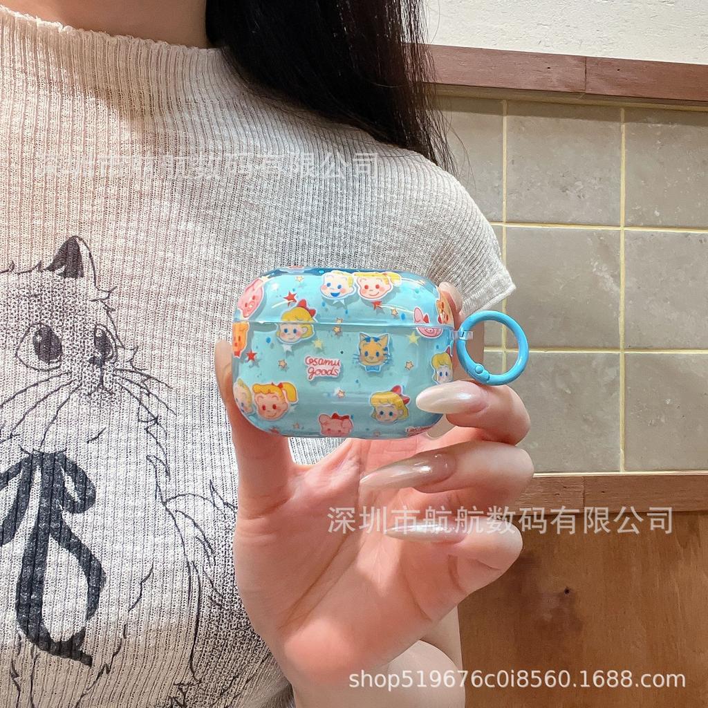 Cute Polka Dot Star Harada AirPods 1 Generation Protective Case Apple Pro1 Generation Bluetooth Headset Case Pro1 Generation