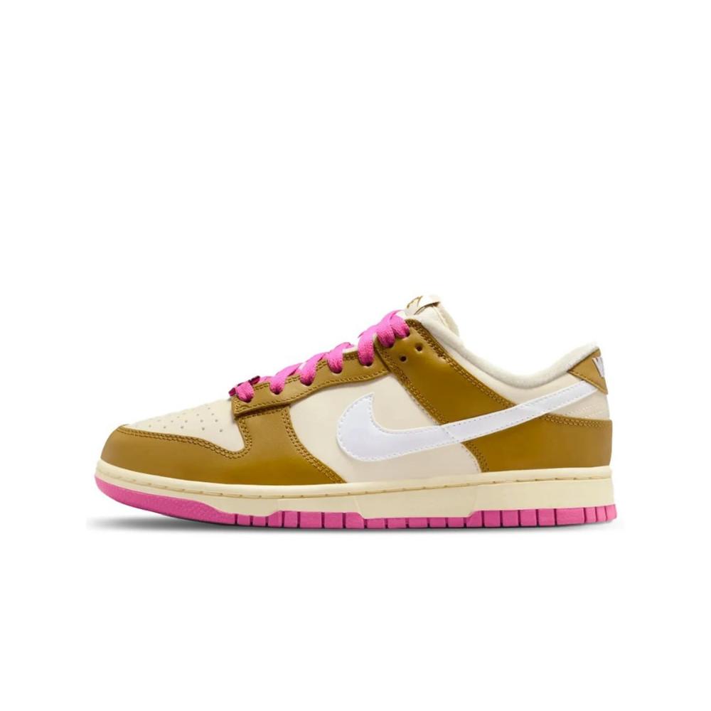 Nike Dunk Low SE Just Do it Bronzine Pink