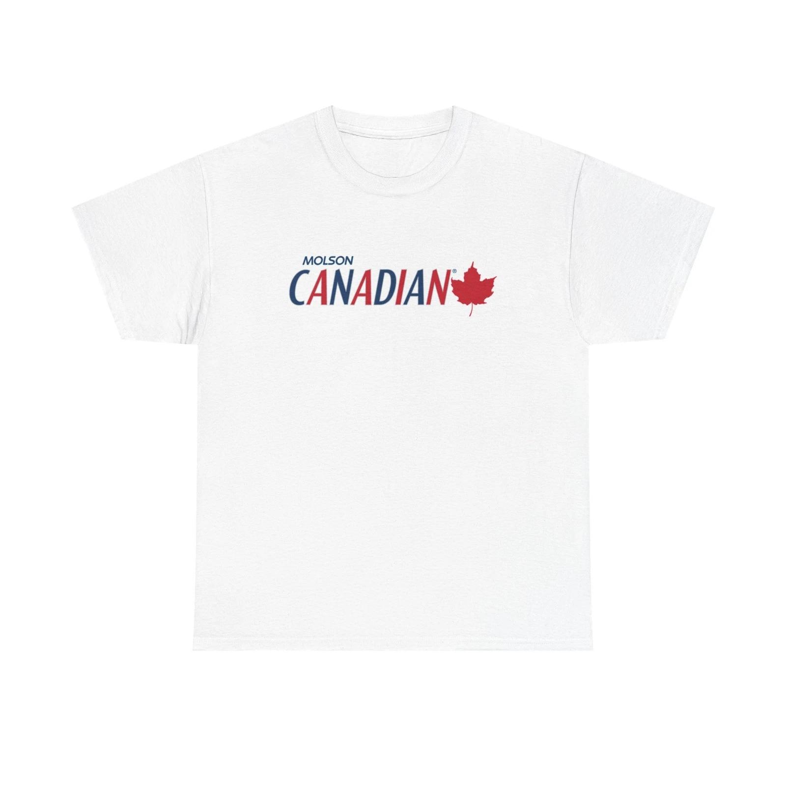 Men s and Women s T-shirts Molson Canadian Beer Graphic L