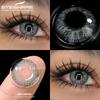 1Pair Colorful Contact Lenses for Eyes Blue Eye Lenses Green Lenses Cosmetic Gray Eye Contacts Yearly Lens Eye Contacts