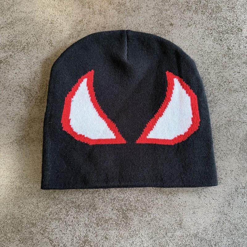 Eyes Knit Beanie Unisex Streetwear Winter Warm Hat