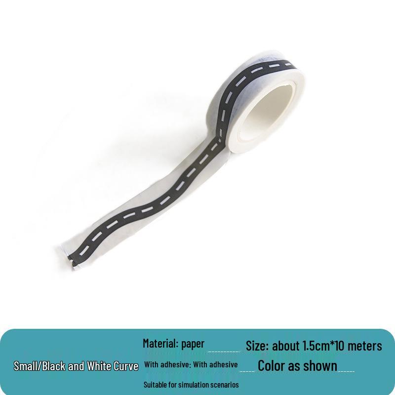 Cardboard Traffic Track Educational Toy for Kindergarten Art & Play Area