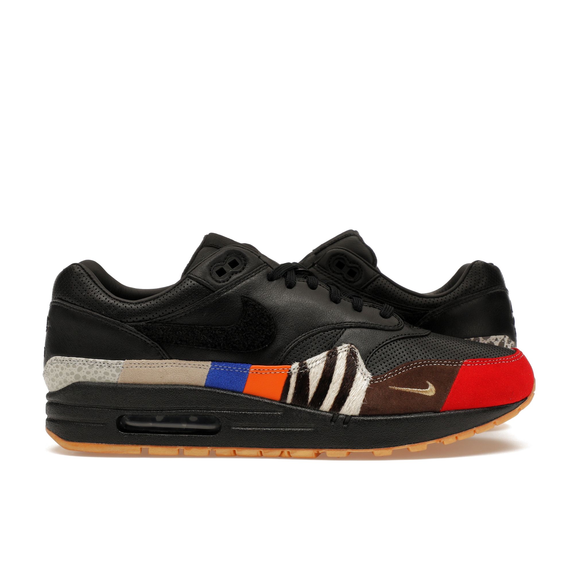 

Кроссовки унисекс Nike Air Max 1 Master Black University-Red International-Blue 910772-001