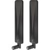 Dww-2 4G LTE Cellular Antenna Pack, Male SMA 9dBi, Black, Compatible with Huawei B525 B535 B310 Bb311 B315 B315s B593 E5186 4G LTE CPE Router Hotspot 