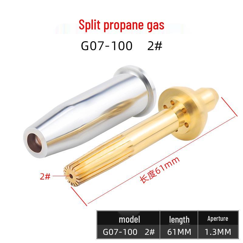 Oxygen-Acetylene Propane Cutting Nozzle Stainless Steel G07-30 100/300