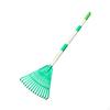 Detachable Leaf Rake with Wood Handle for Kids in Flower Beds
