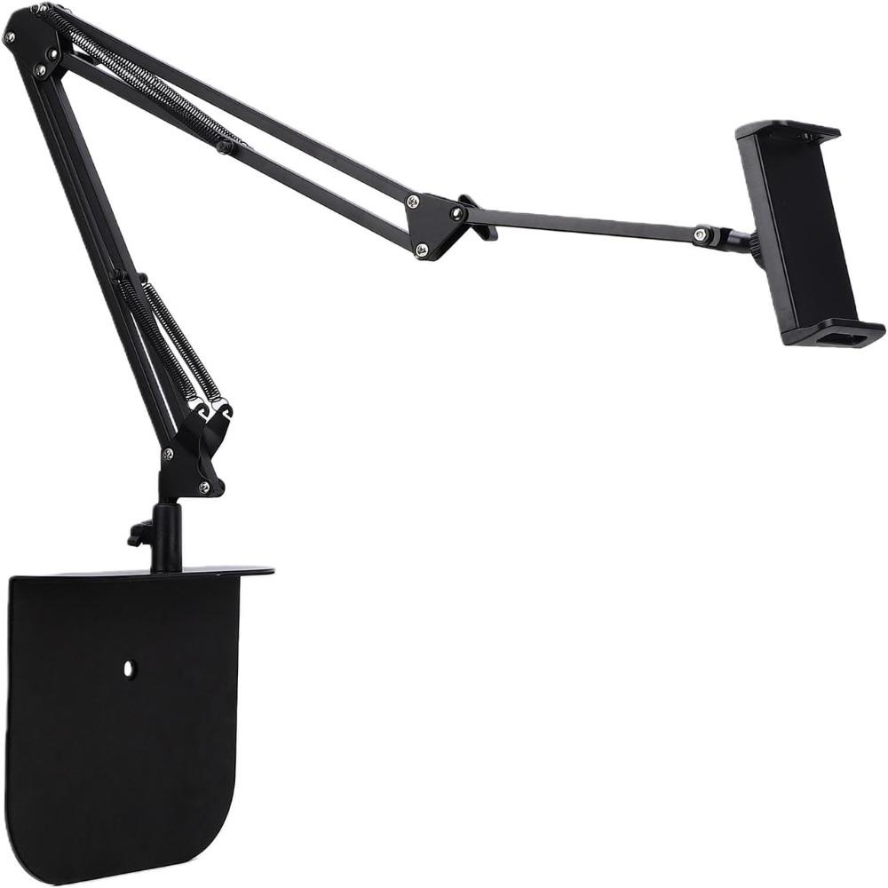 Carbon Steel Alloy Tablet Stand 360 Degree Rotatable Universal Tablet Holder Desk Setup