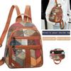 Mochilas de Hombro Duraderas para Hombres y Mujeres - Mochila Casual de Moda Versátil Estilo Patchwork para Viajar