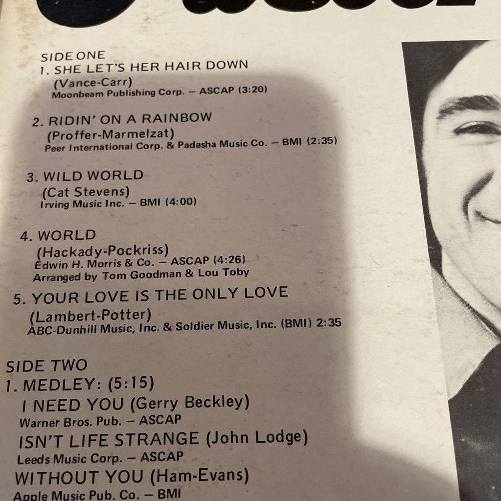 [USED] PASTORS LP Soft Rock Masterpiece 1973