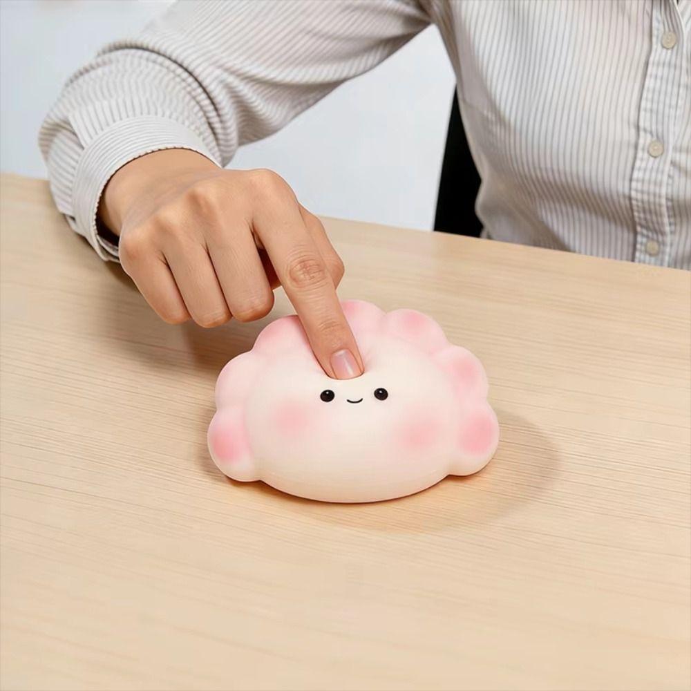 Slow Rising Dumpling Squeeze Toy Scented Sensory Fidget Toy Cute Steam Bun Squishy Toy Adults