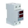 63A 220V Din Rail   Over Voltage and Under Voltage  ive Device  or Relay Over Current   Home Usage Dual LED Display