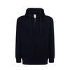 JHK Unisex Adult Plain Full Zip Hoodie