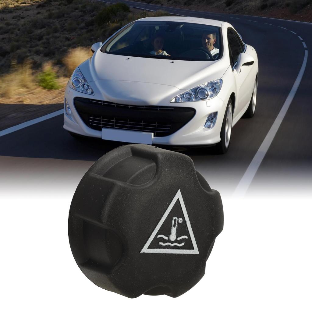 Cooling Expansion Tank Cap, 1306J5 Long Lasting Radiator Tank Cap C2 C4 (Type 2)