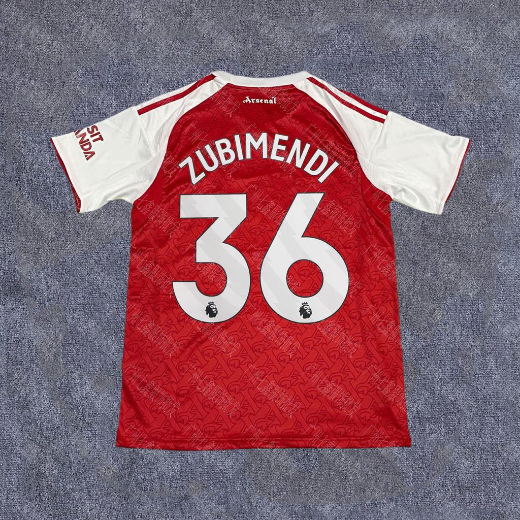 Cross-border Delivery 242526 Arsenal Short-sleeved Jersey, Star Number, Quality Printing Number, Spot Size T-shirt, Rest Assured To Shoot
