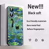 Cat universe cute fashion design Phone Case For iPhone 17 16 e 15 14 13 12 Plus Mini Pro Max Soft black Shockproof Cover