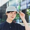 Hat Agate Paper Cap for Women Deep Popular Summer Adjustable (Tanaka Shop) - Fit, Stylish, Brand, Cap, Simple, Size, UK-H133 (Ice Gray)