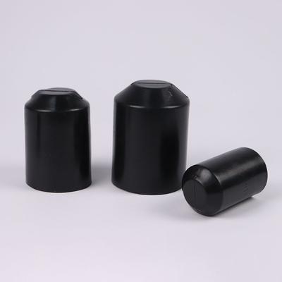 100 adet Sıcak Büzüşmeli Uç Kapağı Kablo Ucu için Su Geçirmez Korumalı Isı Büzüşmeli Kapak