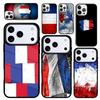 Capa Case for iPhone 17 Air 16 Pro Max 15 Plus 11 13 Mini 14 12 Back Phone Cover France National Flag