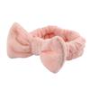 Plush Wrist Strap Face Wash Spa Bracelet Spa Bracer Absorbs Sweat Coral Fleece Waterproof Headband