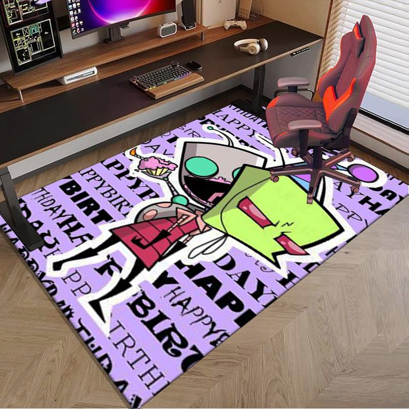Alien Invasion Pattern Carpet, Chair Rug,Rug for Office Bedroom living rooms, Doormat decor Fan Gift Christmas Gift