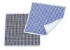 Gauze Towel Handkerchiefs 12 Black (Gingham Check) Count,