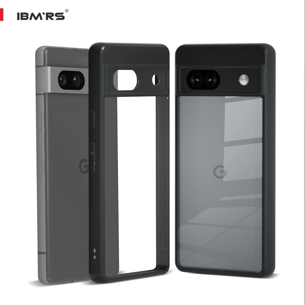 (Comes with wrist strap)for Google Pixel 7a Case ,Camouflage PC Hard Back Soft edges Airbag Shockproof Transparent business Back Cover Phone Case