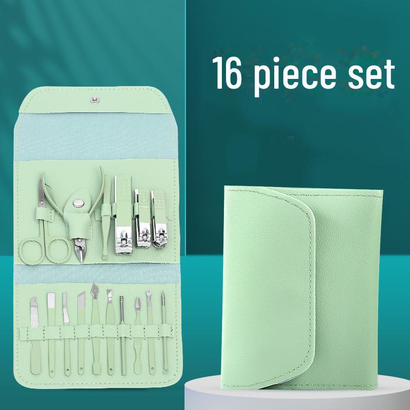 Nail Clipper & Manicure Set with Scissors - Special Imported Home Pedicure Tools