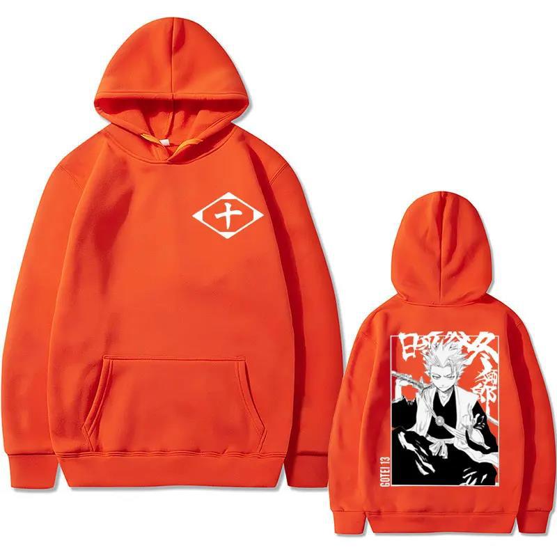 Animation Hitsugaya Toushirou Gotei10 Hoodie Design Men's Women's Sweatshirt Oversized Couples Streetwear Hoodies