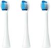 [Dental Clean Set] Doltz Replacement Brush Heads EW0820-W White, Extra Fine Bristle Brush, 2 Brushes X 3 Packs + Original Pocket Tissues