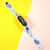 Zegarek Cyfrowy Led Stich Jasnoniebieski