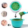 Heat-Resistant Silicone Wax Melting Bowl for Depilatory and DIY Masks
