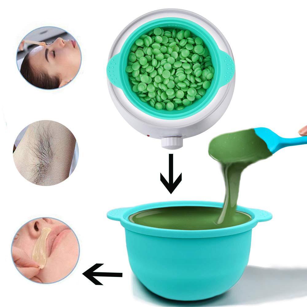 Heat-Resistant Silicone Wax Melting Bowl for Depilatory and DIY Masks