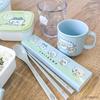 OSK Chiikawa Slide-Type Cutlery Set 48×191×H18mm Plastic CT-27