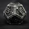 Mystery Skull Metal DND Dice Set for Dungeons and Dragons, Unique Magic RPG Role Playing Game Accessories Gifts