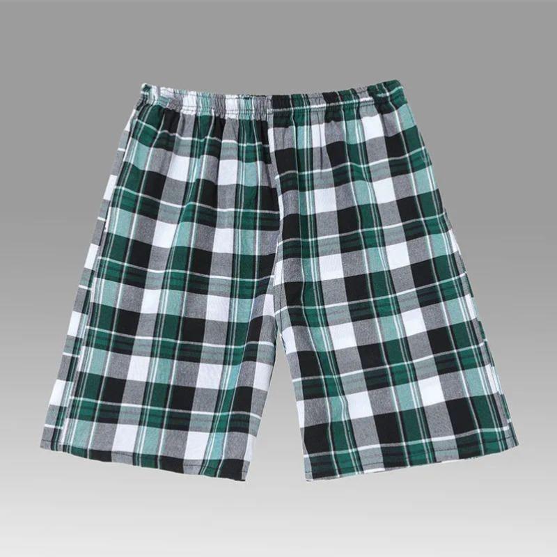 Men's Pajama Pants, Cotton Summer Clothes, Loose Plus Size Five-point Pants, Big Pants, Single Pair of Home Pants, Home Shorts