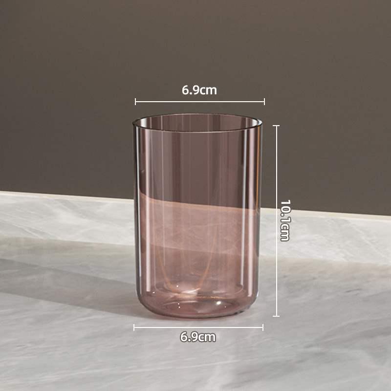 Luxury Transparent Parent-Child Toothbrush & Mouthwash Cup Set with Storage Box