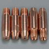 35Pcs 24KD Welding Torch Consumable 1.0Mm MIG Torch Gas Nozzle Tip Holder Gas Diffuser For MIG  Welding Machine