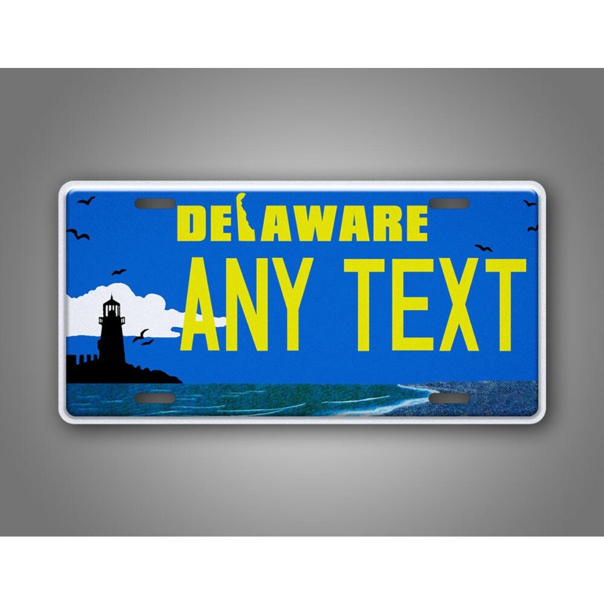 

Custom 6x12 Metal License Plate Sign Personalized Text Car Garage Wall Decor белый
